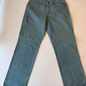 J. Crew Men's Olive Chinos